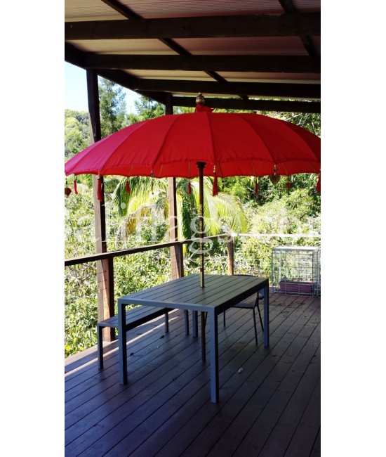 Red Bali 3 metre Market Umbrella