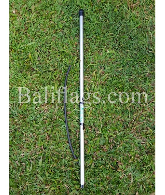 Silver Bali Flag Poles