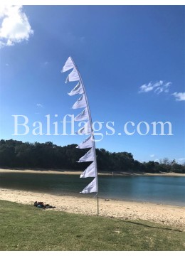 White Wedding Multi Flag