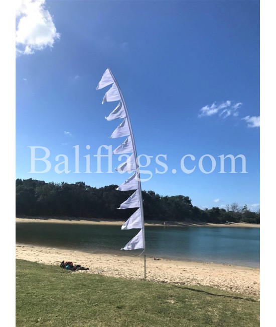 White Wedding Multi Flag