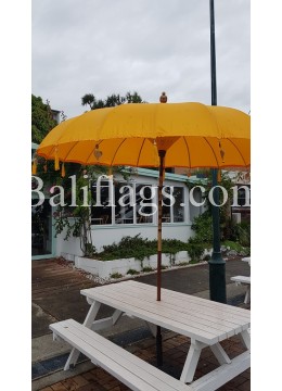 Balinese Yellow Market Umbrella