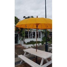 Balinese Yellow Market Umbrella