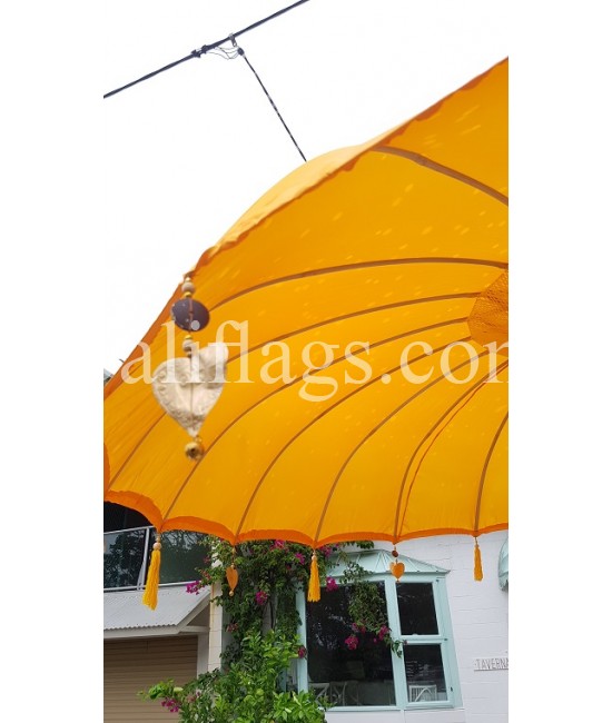 Balinese Yellow Market Umbrella