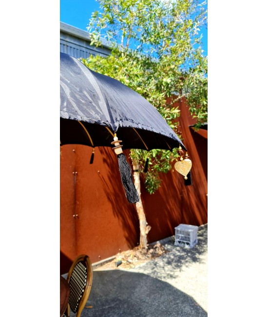 Black Balinese Umbrella