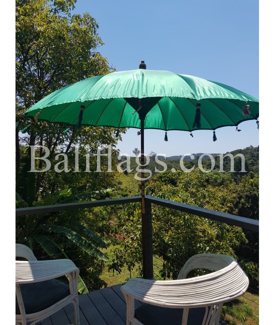 Dark Green Bali Umbrella Dark Green Bali Umbrella