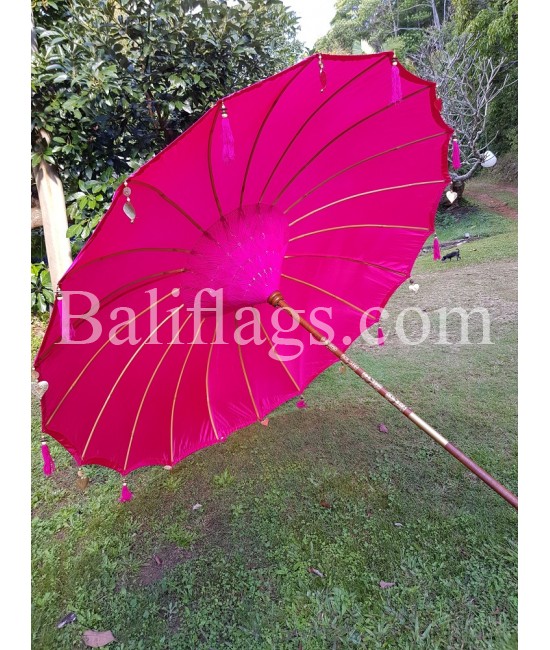 Balinese Fuchsia Umbrella