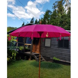 Balinese Fuchsia Umbrella