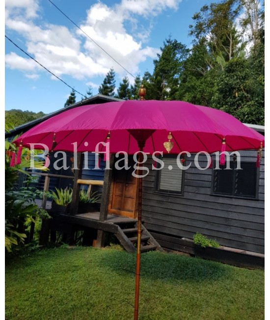 Balinese Fuchsia Umbrella