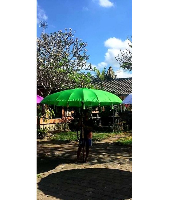 Lime Green Bali Umbrella