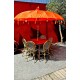 Orange Balinese Umbrella