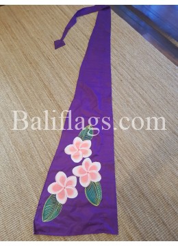 Purple Frangipani Flag