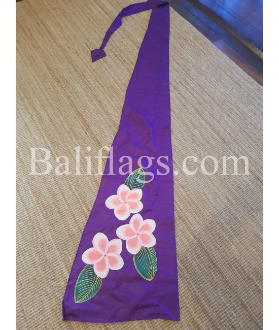 Purple Frangipani Flag