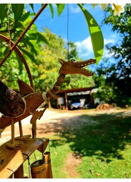 Bamboo Dancing Dragon Wind Chimes