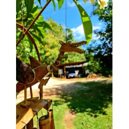 Bamboo Dancing Dragon Wind Chimes