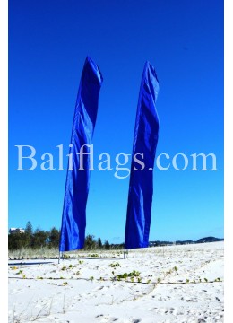 Blue Feather Flag