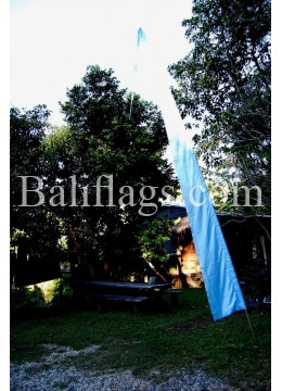 Pale Blue Bali Flag