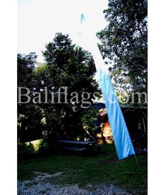 Pale Blue Bali Flag