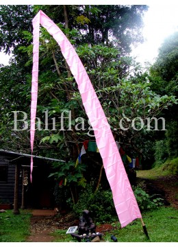 Pastel Pink Bali Flag