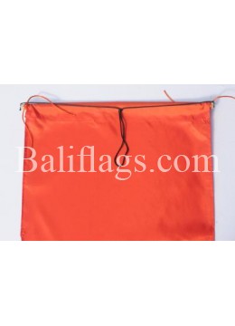 Orange Dancing Flag