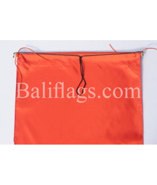 Orange Dancing Flag