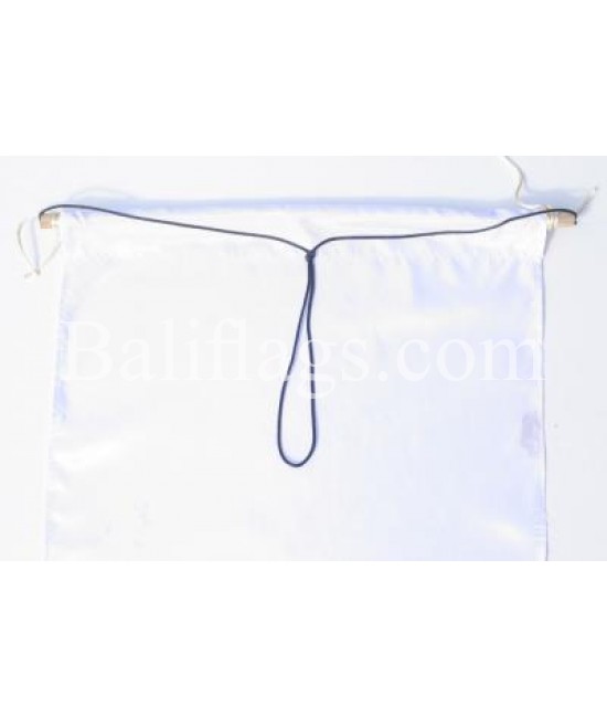 White Dancing Flag