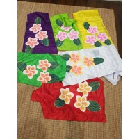 Frangipani Flags Hand Painted